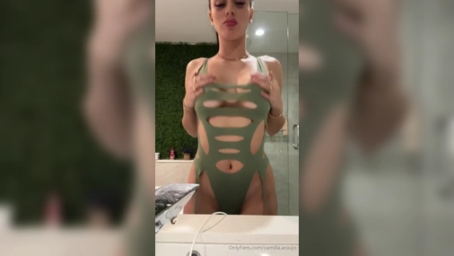 Camilla Araujo Flashing Tight Butthole