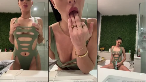 Camilla Araujo Ein Blick auf das enge Arschloch