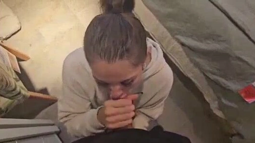 Swedish IKEA Blowjob