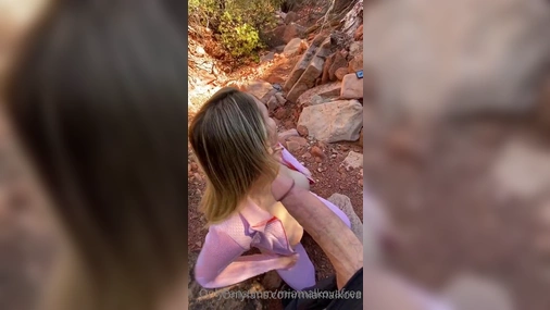 Mia Malkova - Risky Outdoor Sextape In POV