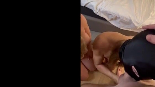Norwegian Double Tag Team Masked Blowjob