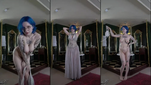 Lyra Crow – Langer Striptease mit JOI