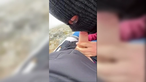 Littlelofotengirl Outdoor Blowjob