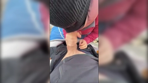 Littlelofotengirl Outdoor Blowjob