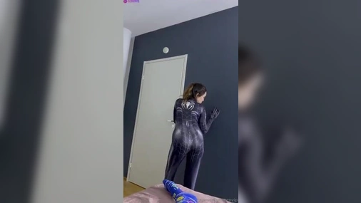 Finnish Babe Misskultanen Spiderman Cosplay Sextape