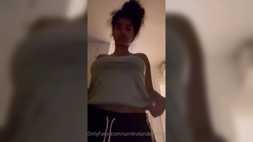 Danish Sandra Stripping naked video