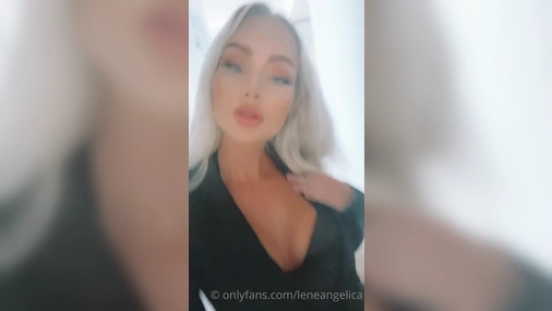 Lene Angelica strip tease