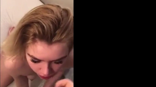 Norwegian Babe TheBelleBunny Hot Facial Cumshot
