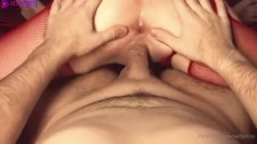 ´Norwegian Babe WilFjell Riding Dick Until Pussy Leaks With Cum