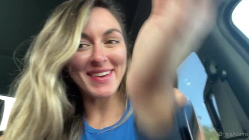 Bryce Adams - Perfect Milf Giving Blowjob To Stranger In Car