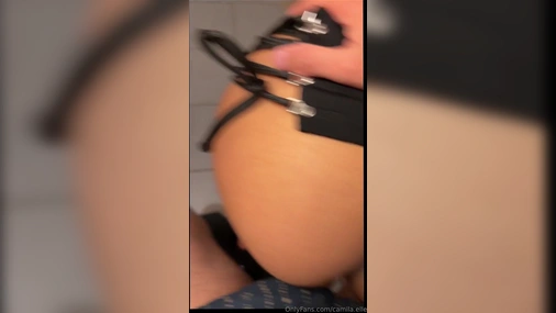 Latina Baddie Camila Elle POV Fucking In Bathroom