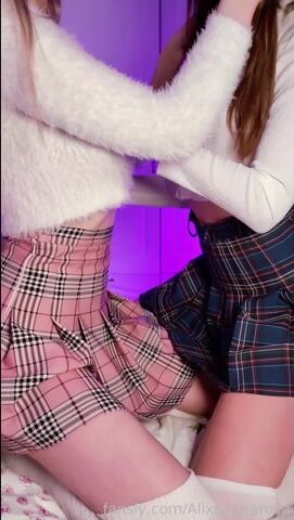 Alix Sacharova & JosefinaSweden Lesbian Vibrator Fun