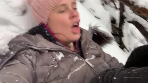Alexis Adams - Snow Blow and Fuck