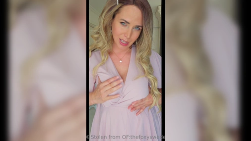 Swedish Milf Foxy Dildo Handjob x Pussy Play Tease
