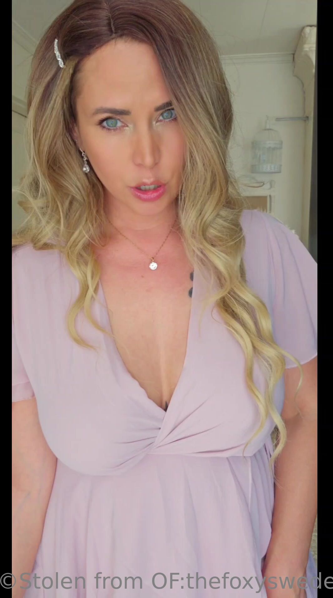 Swedish Milf Foxy Dildo Handjob x Pussy Play Tease