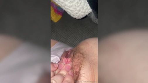 Dani Daae Hairy Pussy Fingering POV