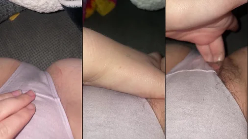 Dani Daae Hairy Pussy Fingering POV
