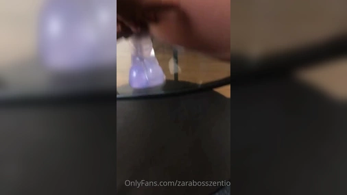 Swedish Zara Riding DIldo On Table