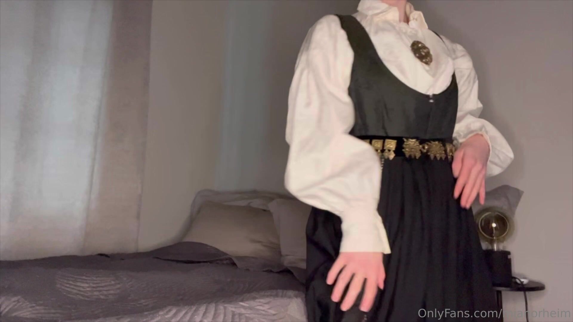 Norwegian Bunad Legs Spread Vibrator