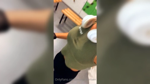 Norwegian Missandersen Flashing Her Big Sexy Tits At The Gym