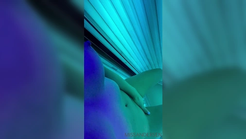 Norwegian Milf MissAndersen Fully Naked In Solarium