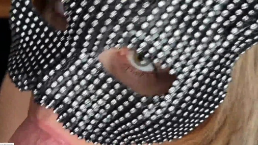 Christina Khalil  Homemade Blowjob Wearing Mask