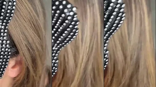 Christina Khalil Selbstgedrehter Blowjob mit Maske