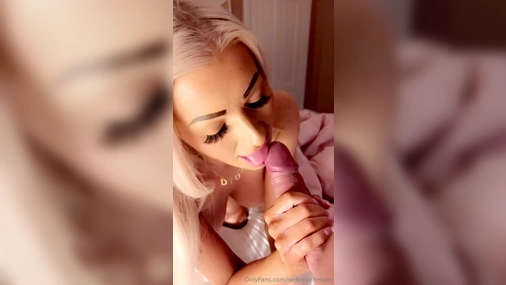 Norwegian Iselin Michelsen Sloppy Blowjob