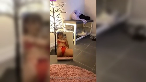 Siv Nerdal Masturbates Panties