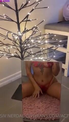Siv Nerdal Masturbates Panties