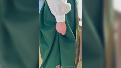 Norwegian Green Bunad Fucked From Behind