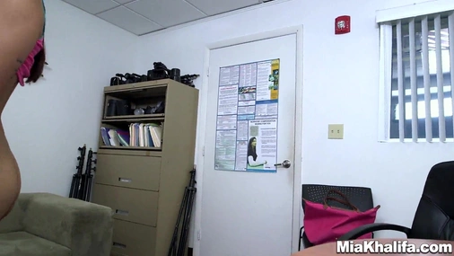 Mia Khalifa First Porn Audition Video