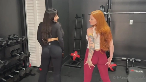 Forest Faye Naughty Gym Threesomew Sextape