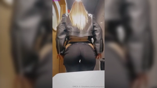 Swedish LinnyNova Shows her Big Ass