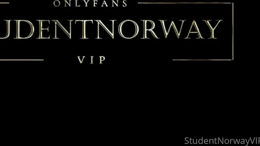 Norwegian Student Hot Masked Blowjob x Riding Dick