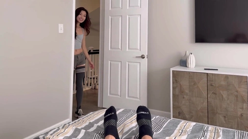 AsianMochi Getting Tagged Teamed By 2 Big Cocks