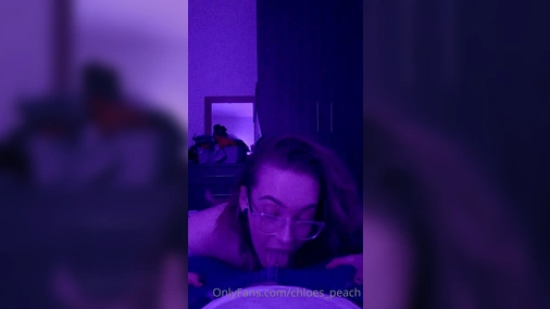 Chloes Peach Midnight Blowjob POV