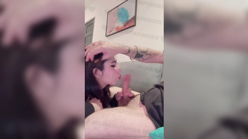Elenita Forger Exclusive Blowjob Tape with Cumshot