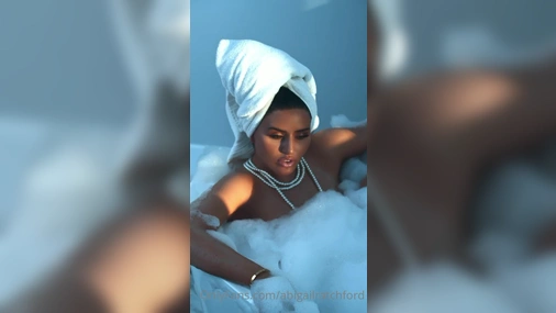 Abigail Ratchford In The Hot Tub