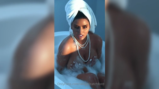 Abigail Ratchford In The Hot Tub