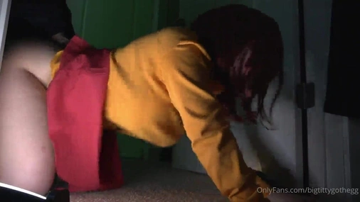 BigTittyGothEgg - Velma Getting Fucked by a Monster