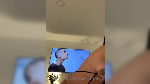 Camilla Araujo Riding Dildo in POV