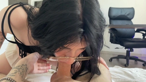 SadAndWet Blowjob POV