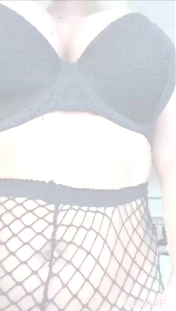 Swedish Blonde Bombshell Laguna Tess Shaking Her Big Ass In Fishnet Outfit