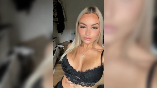 Danish Tattooed Blonde Majabebe Hot Naked Compilation