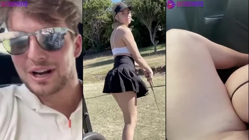 Utahjaz Heißer Sex in der Öffentlichkeit beim Golfen
