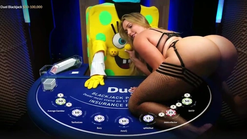 Mia Malkova Being Slutty On Live Casino