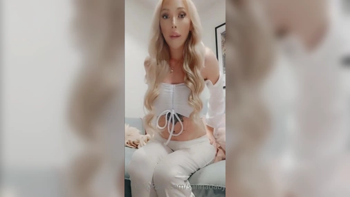 Swedish Babe Sanna Striptease x Fisting Her Tight Pussy