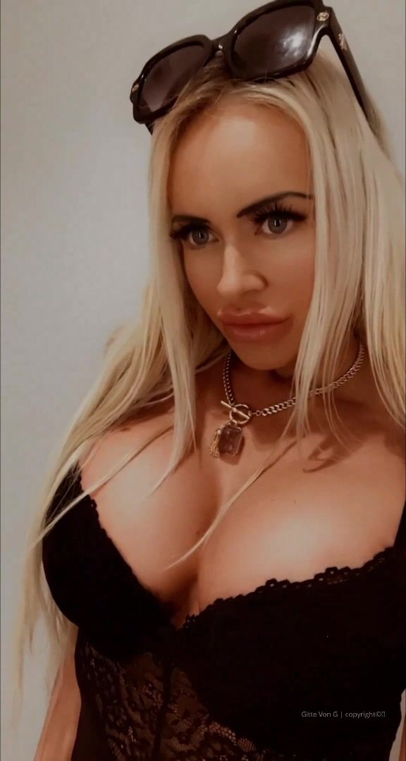 Danish Milf GItte Von G Flashing Her Big Sexy Boobs