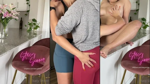 Lesbians making love
